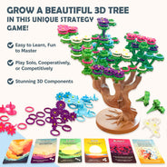 Bloomchasers: Delightful 3D Tree Game of Flowers and Wits