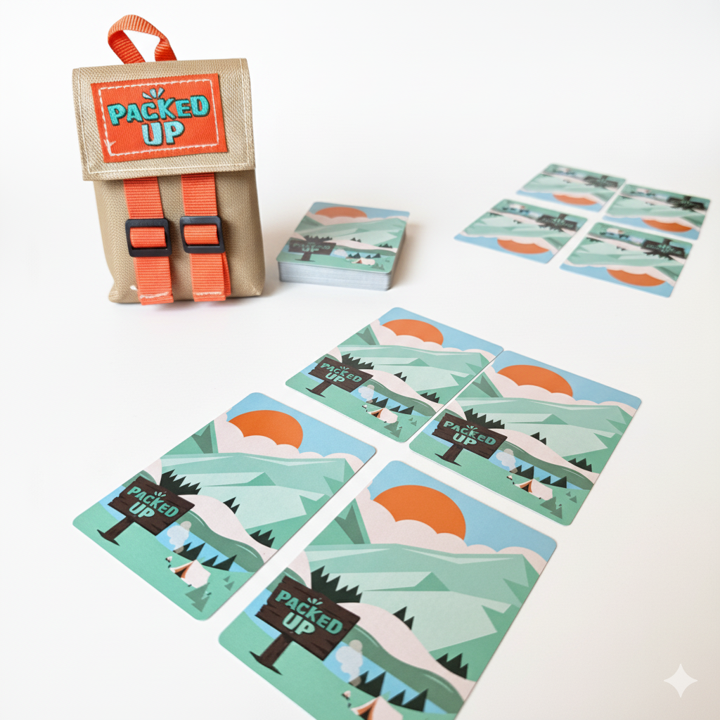 Packed Up! A Quick-Hands Card Game of Outdoorsy Cleverness
