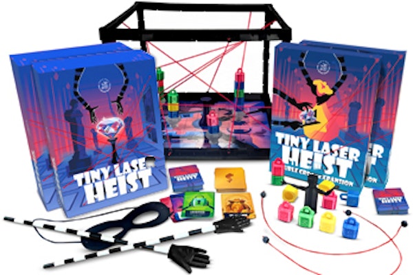PRE-ORDER Two Tiny Laser Heist Base Games + Two Expansion Packs