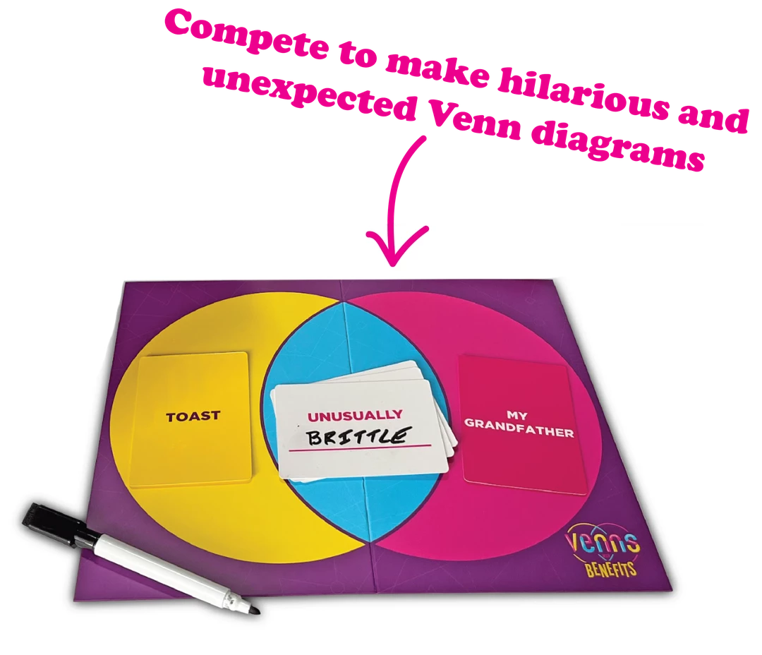 Venns with Benefits: The Hilarious Venn Diagram Game