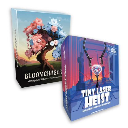 3D Game Bundle: Bloomchasers + Tiny Laser Heist Base Games
