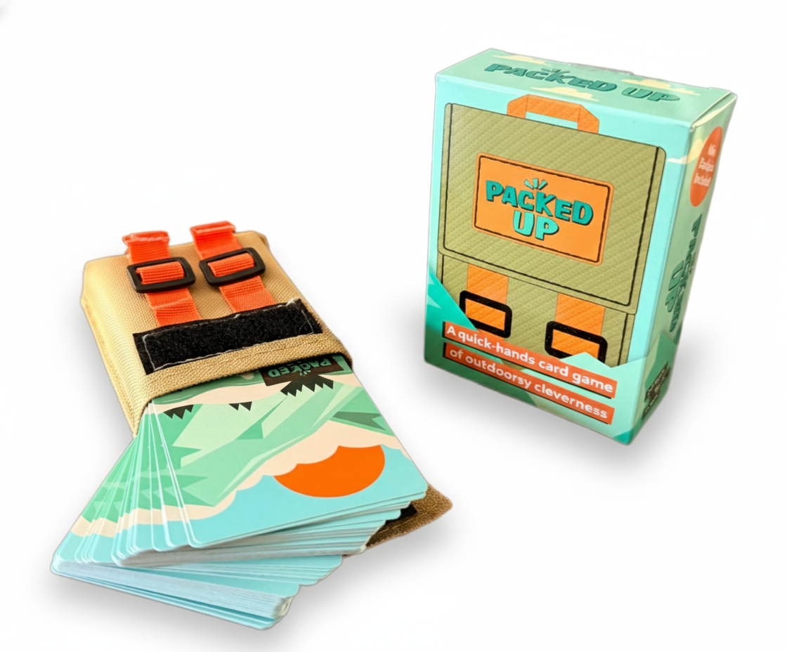 Packed Up! A Quick-Hands Card Game of Outdoorsy Cleverness