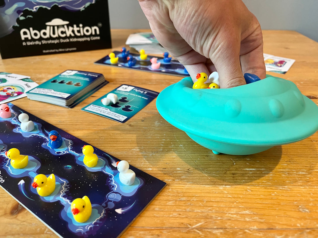 Abducktion Base Game + IntergalacDuck Research Expansion Very Special