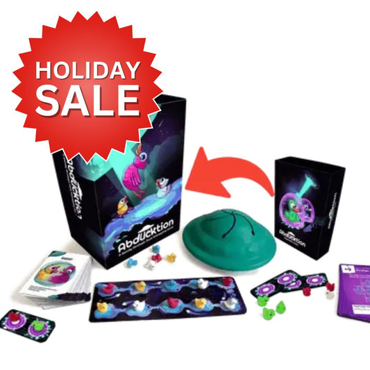Abducktion Base Game + IntergalacDuck Expansion (ships inside main box!)