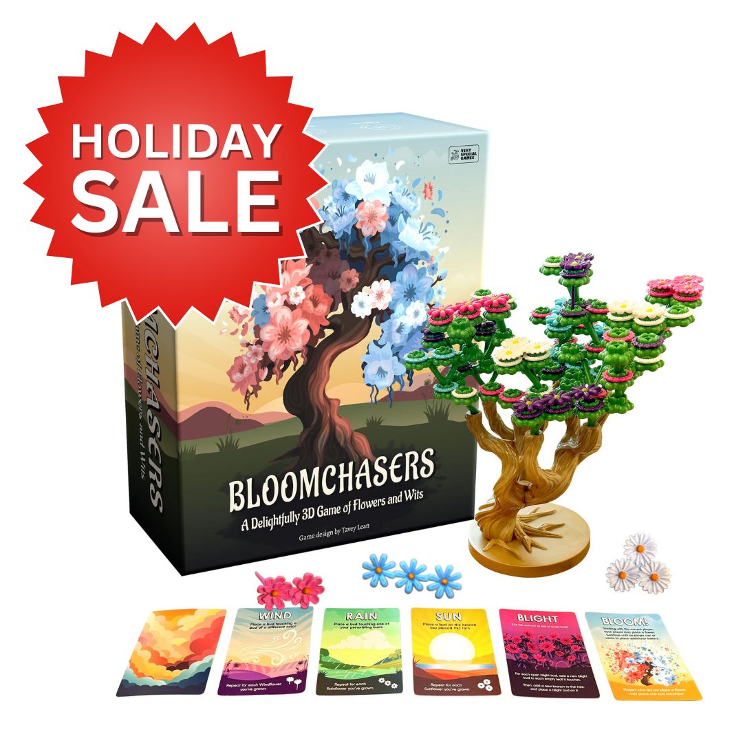 Bloomchasers: Delightful 3D Tree Game of Flowers and Wits