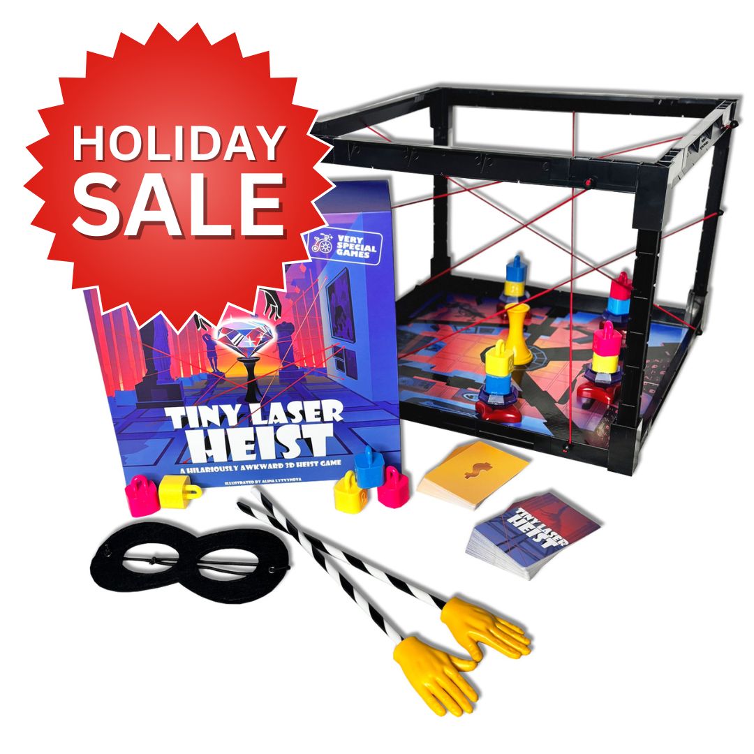 Tiny Laser Heist: A Hilariously Awkward 3D Heist Game