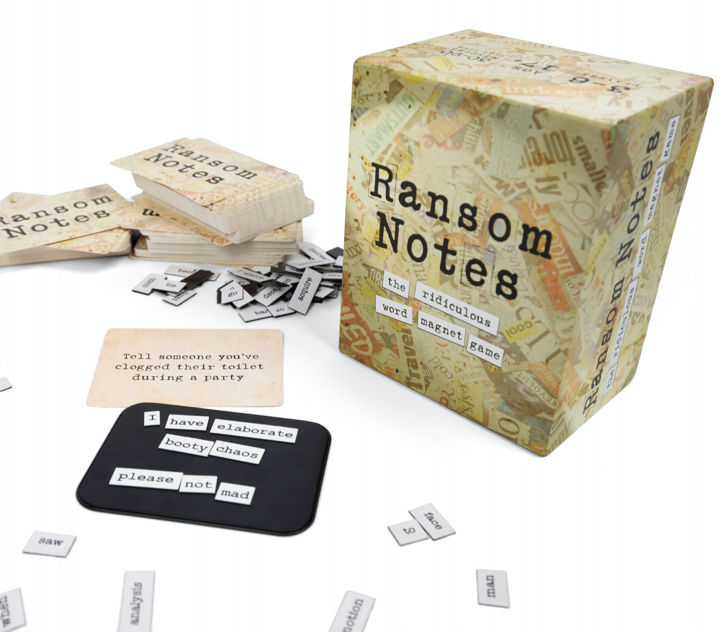 Ransom Notes: The Ridiculous Word Magnet Game